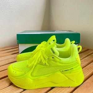 neon yellow puma rsx